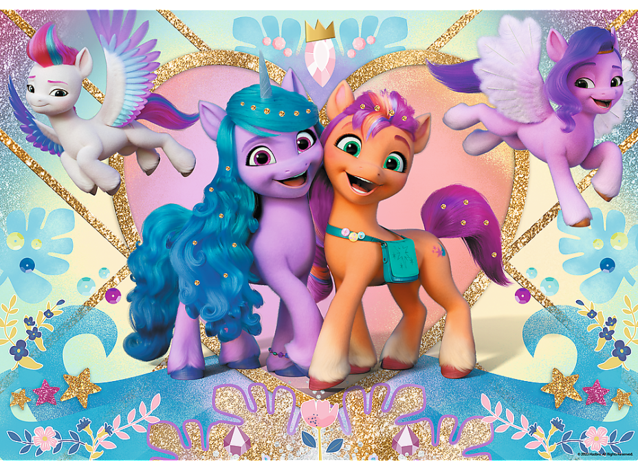 TREFL Trblietavé puzzle My Little Pony 100 dielikov