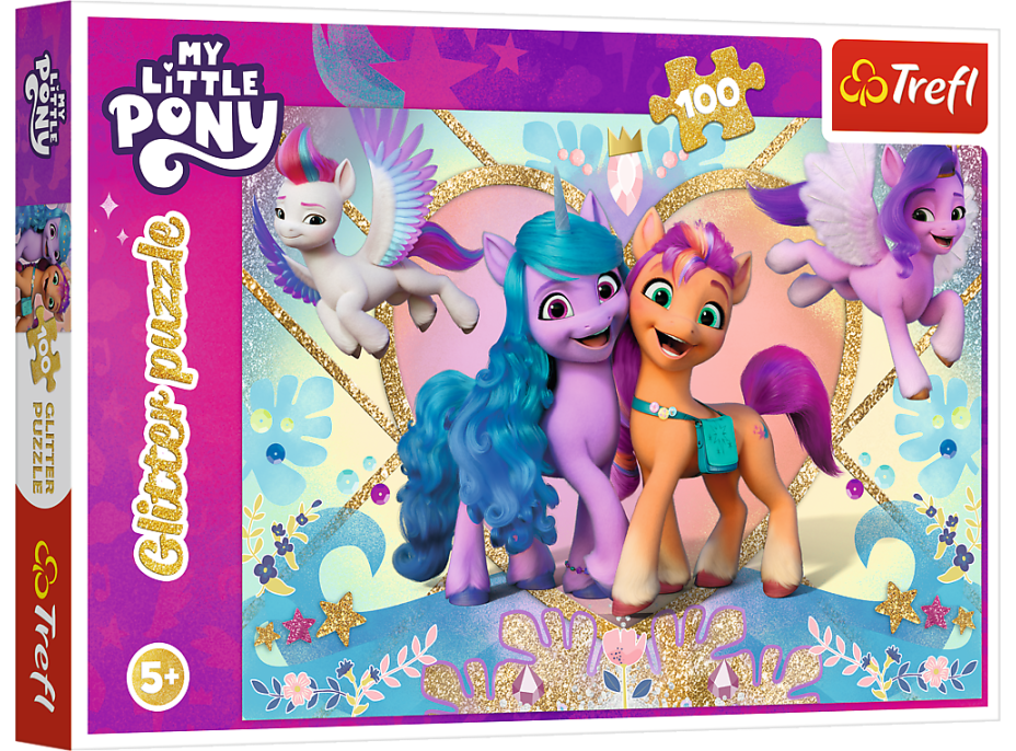 TREFL Trblietavé puzzle My Little Pony 100 dielikov