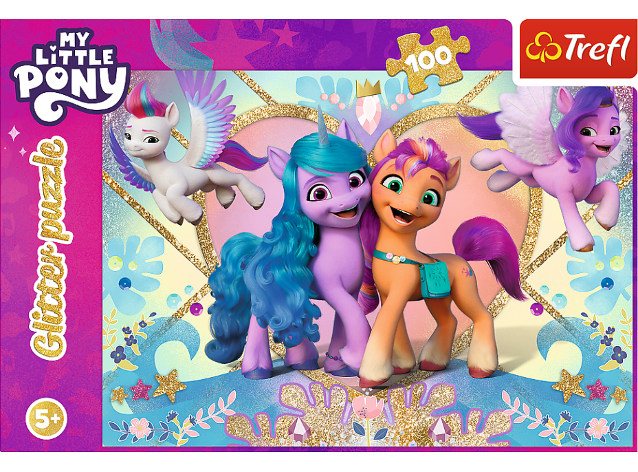 TREFL Trblietavé puzzle My Little Pony 100 dielikov