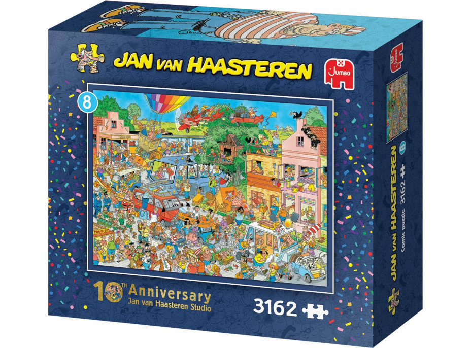 JUMBO Puzzle JvH 10 rokov Jan van Haasteren XXXL (jubilejná limitovaná edícia) 30200 dielikov