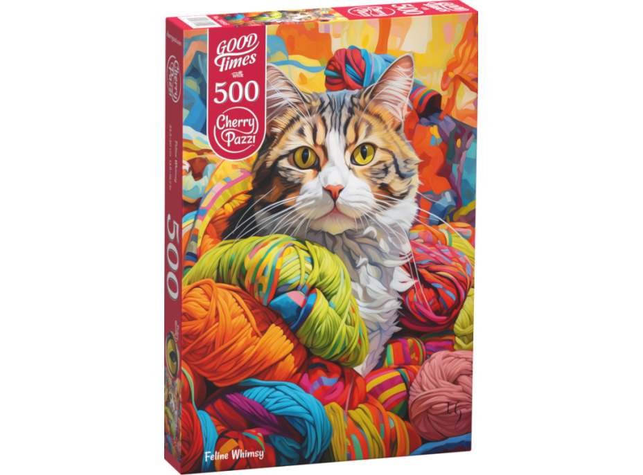 CHERRY PAZZI Puzzle Mačacie vrtochy 500 dielikov