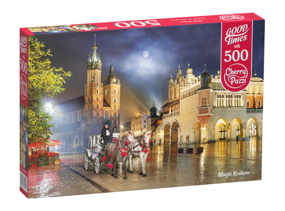 CHERRY PAZZI Puzzle Čarovný Krakow 500 dielikov