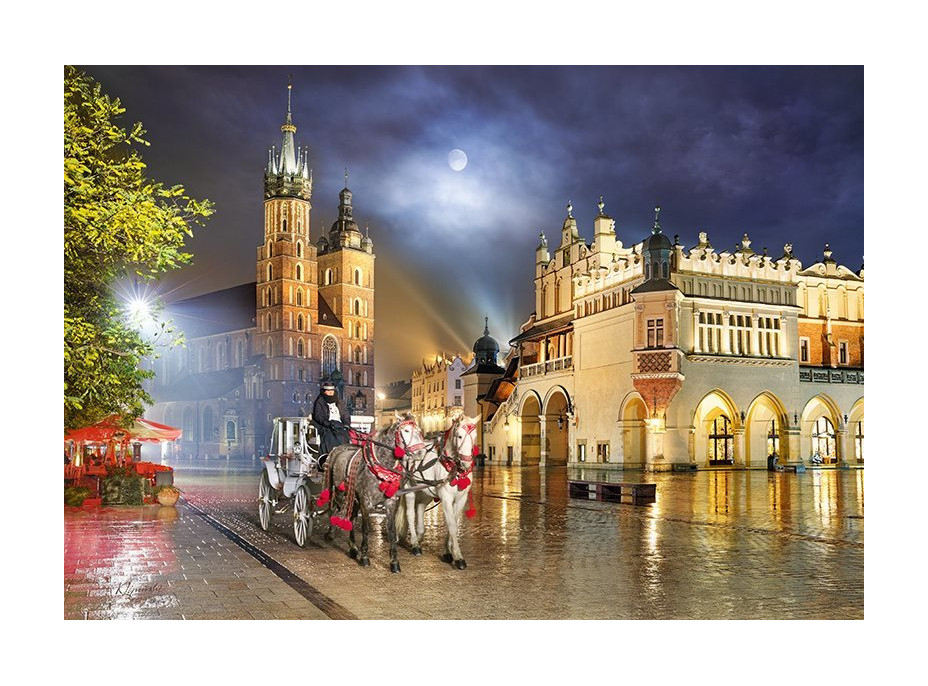 CHERRY PAZZI Puzzle Čarovný Krakow 500 dielikov