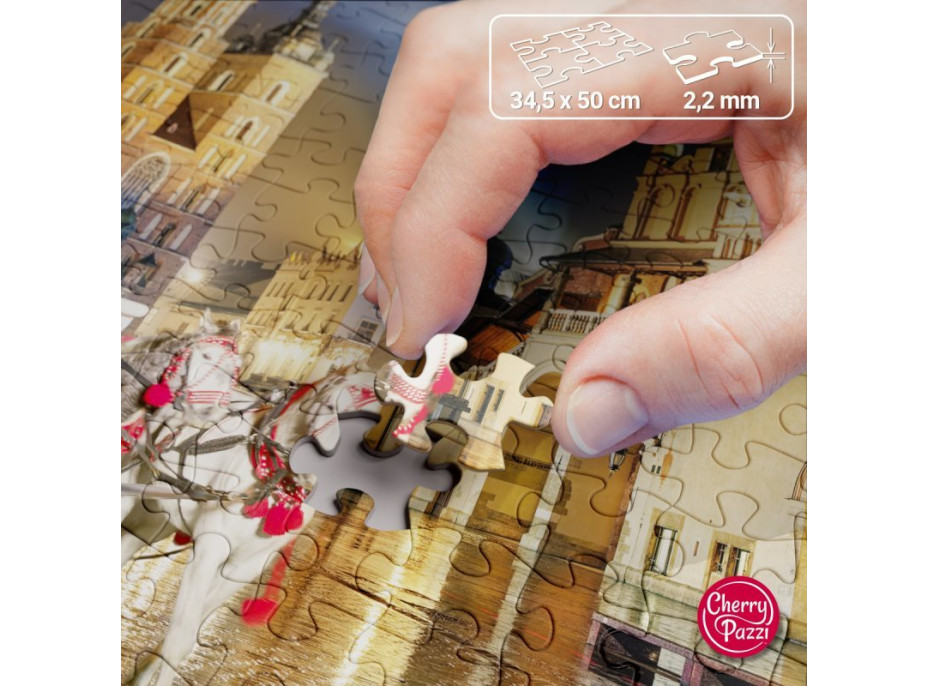 CHERRY PAZZI Puzzle Čarovný Krakow 500 dielikov