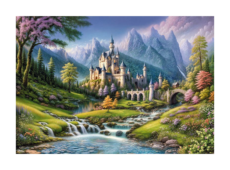 CHERRY PAZZI Puzzle Rozprávkový hrad 500 dielikov