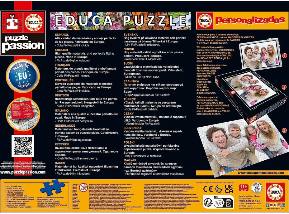 EDUCA Puzzle Stitch 2x500 dielikov