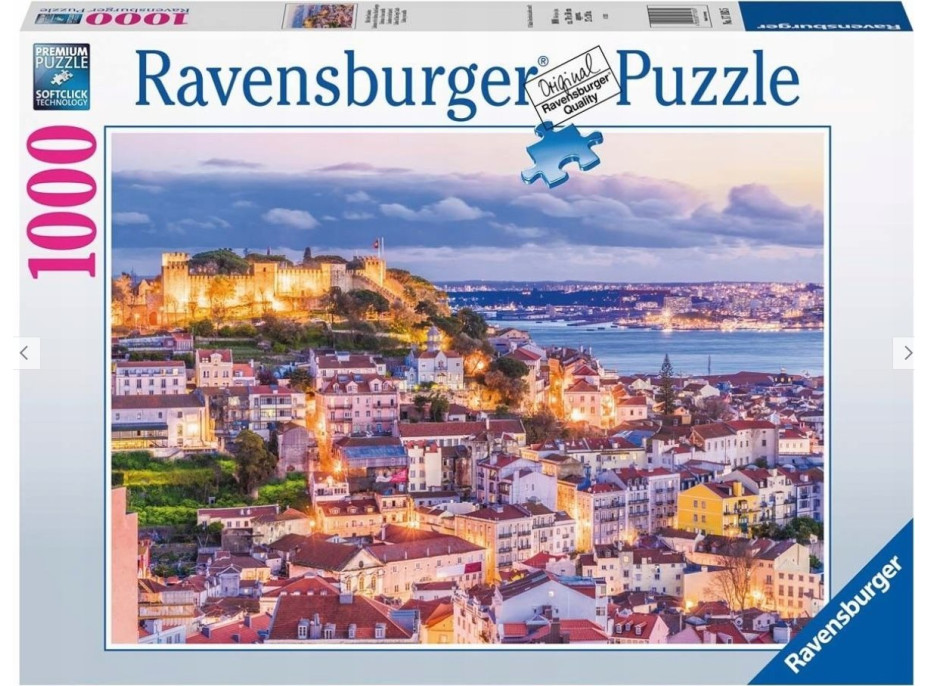 RAVENSBURGER Puzzle Lisabon a Hrad São Jorge 1000 dielikov