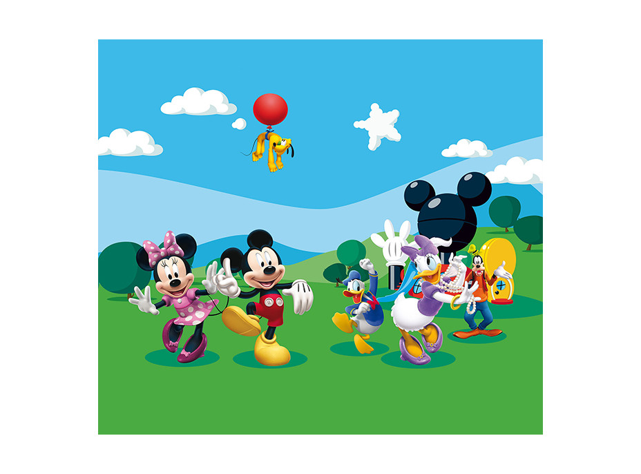 Detský záves DISNEY - Mickeyho klbko - 280x245 cm