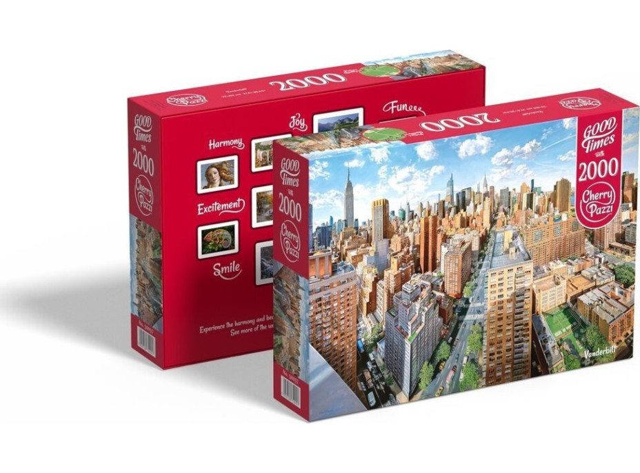 CHERRY PAZZI Puzzle Empire, New York 1000 dielikov