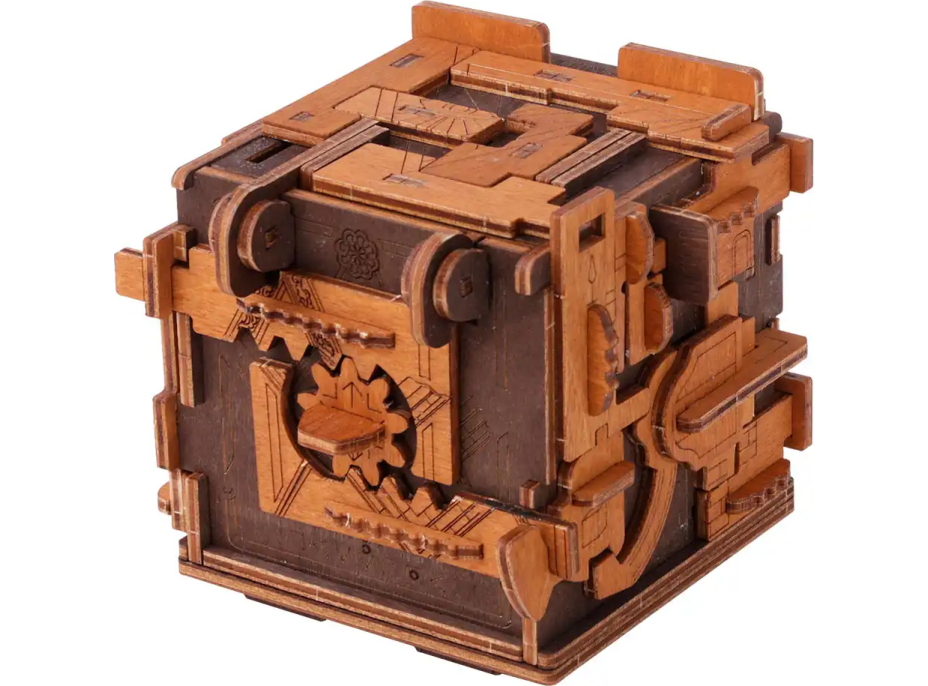 WOODEN CITY 3D drevené puzzle Escape room: Puzzle Box 149 dielikov