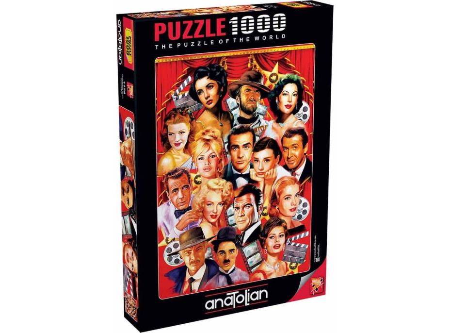 ANATOLIAN Puzzle Hviezdy Hollywoodu 1000 dielikov