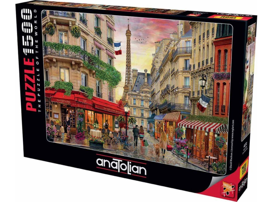 ANATOLIAN Puzzle Kaviareň Cafe Eiffel 1500 dielikov