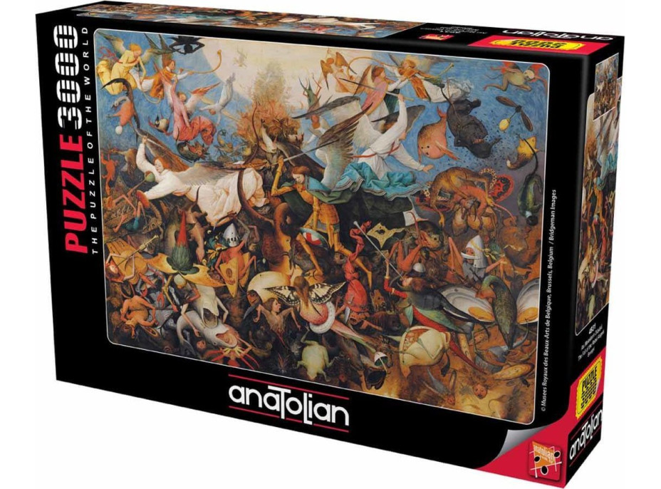 ANATOLIAN Puzzle Pád anjelov 3000 dielikov