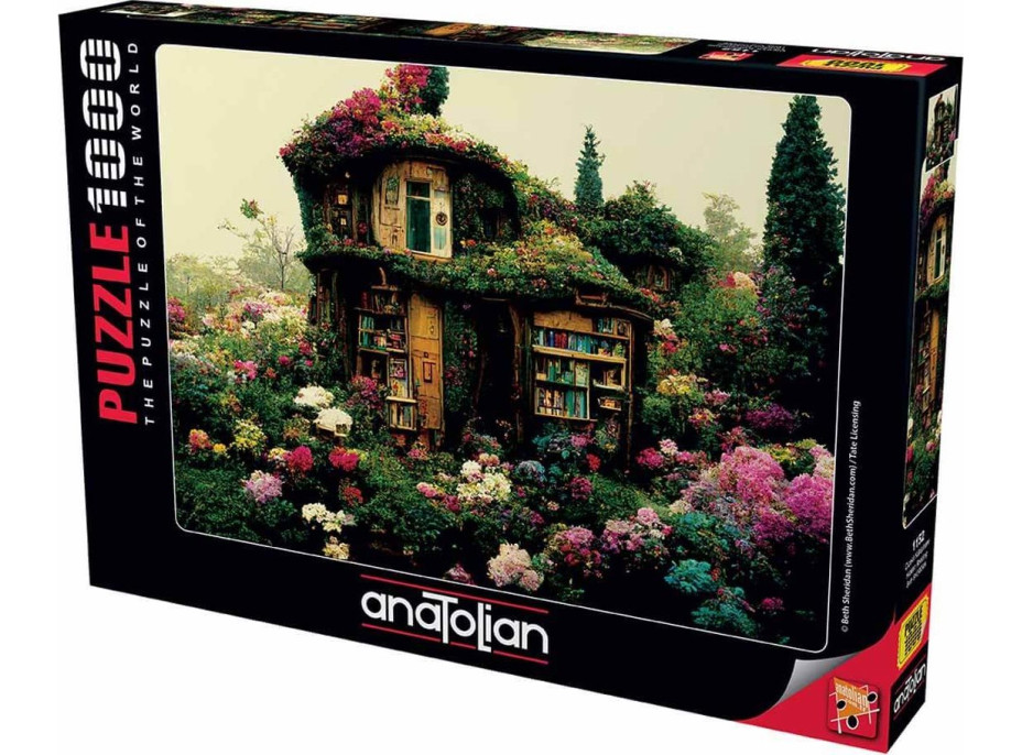 ANATOLIAN Puzzle Skrytá knižnica 1000 dielikov