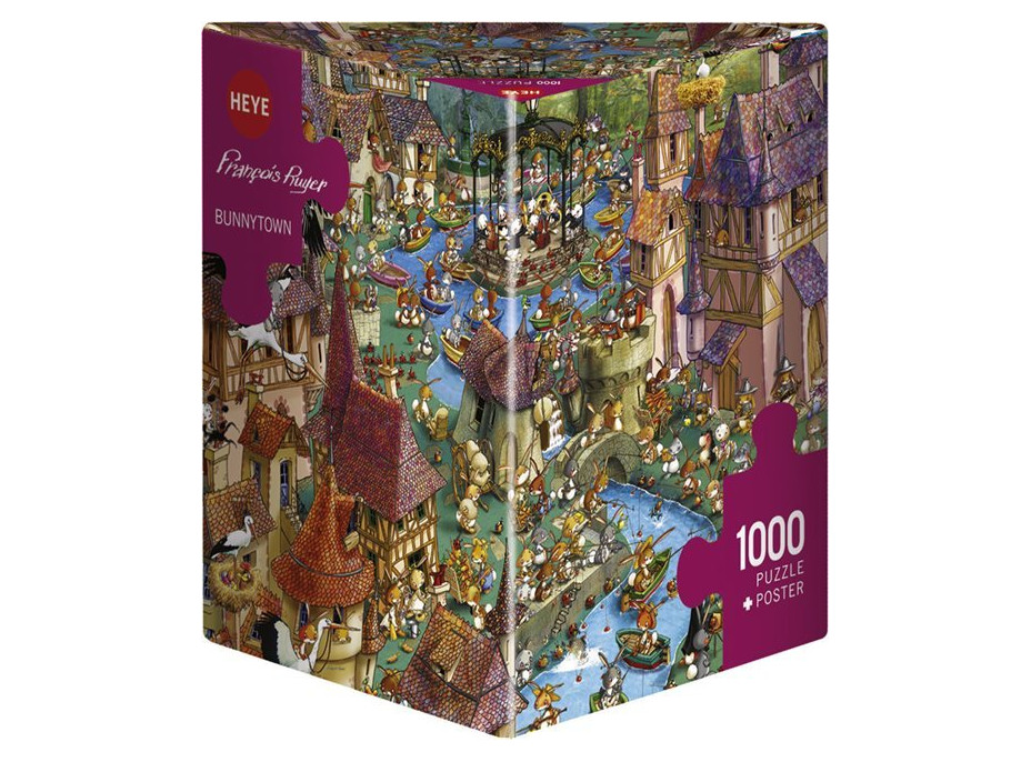 HEYE Puzzle Zajačikov 1000 dielikov