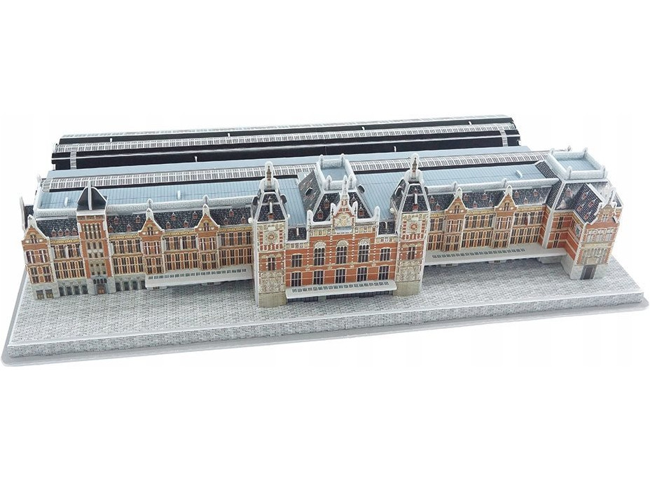 3D puzzle Hlavná stanica v Amsterdame 81 dielikov