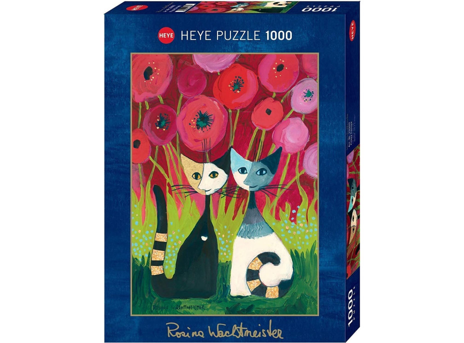 HEYE Puzzle Baldachýn z vlčích makov 1000 dielikov