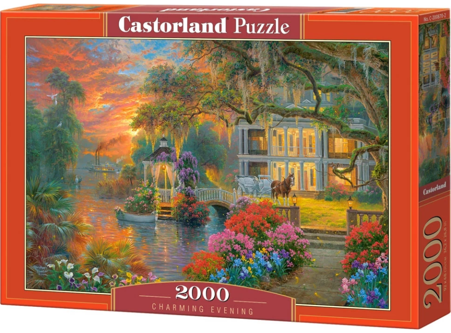 CASTORLAND Puzzle Očarujúce večer 2000 dielikov