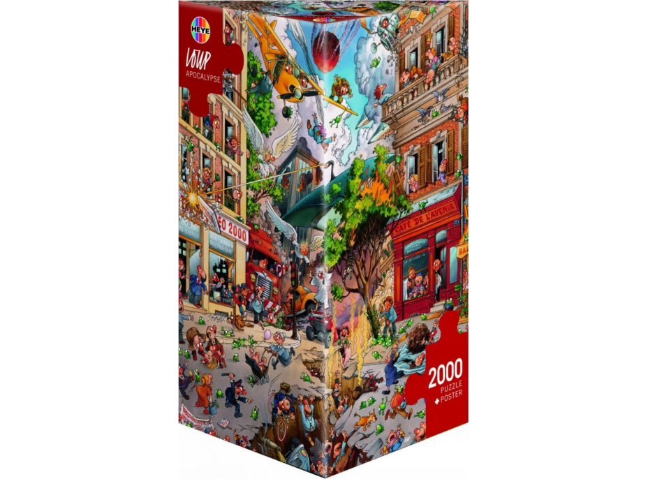 HEYE Puzzle Apokalypsa 2000 dielikov