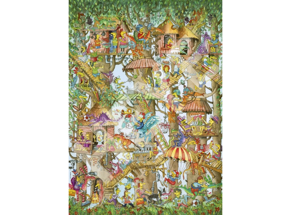 HEYE Puzzle Chaty na stromoch 1000 dielikov