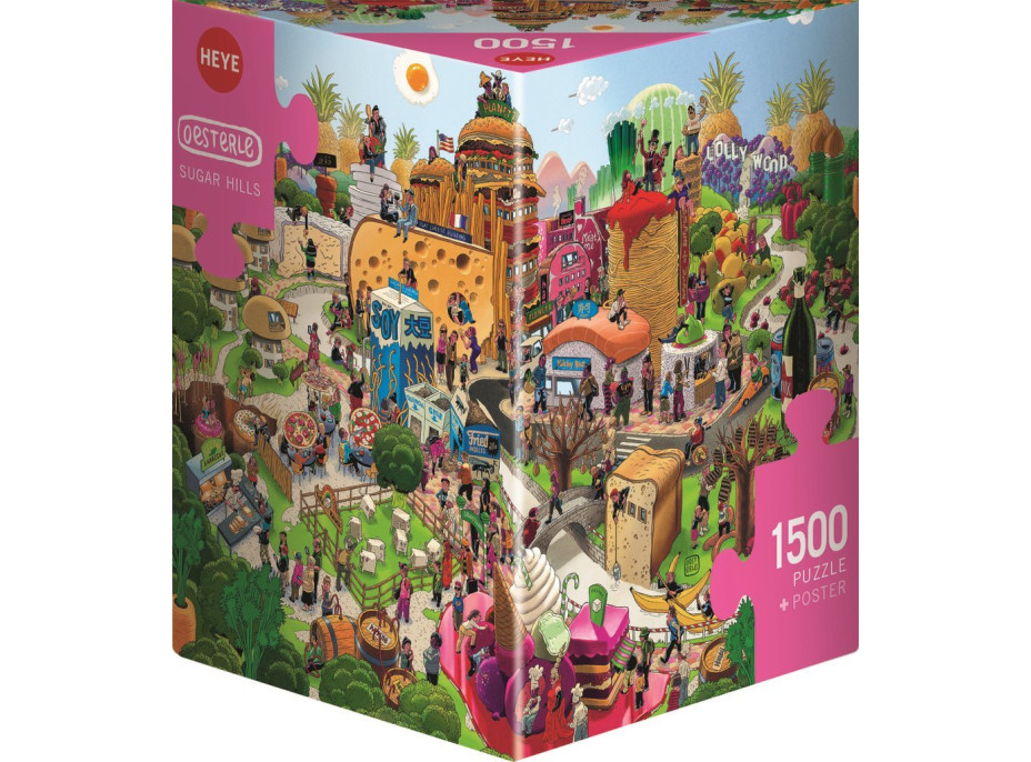 HEYE Puzzle Cukrové homole 1500 dielikov