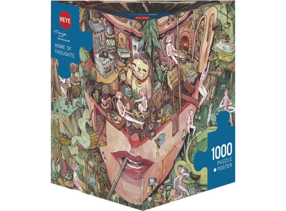 HEYE Puzzle Domov myšlienok 1000 dielikov