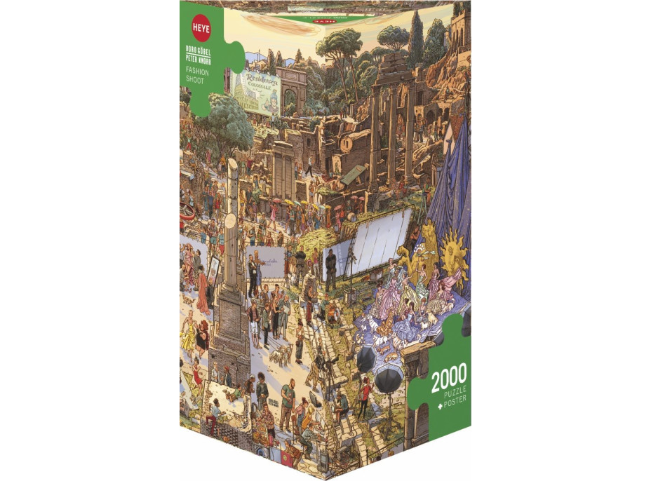 HEYE Puzzle Fotenie módnej prehliadky 2000 dielikov