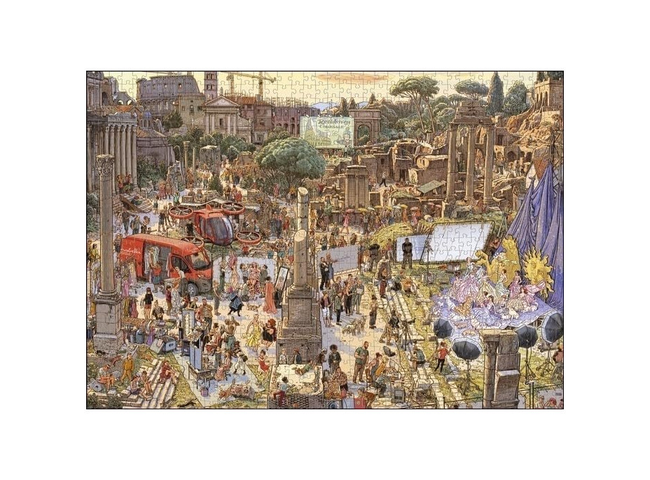 HEYE Puzzle Fotenie módnej prehliadky 2000 dielikov