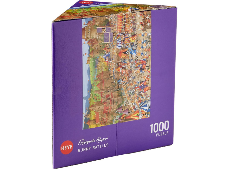 HEYE Puzzle Králičie bitky 1000 dielikov