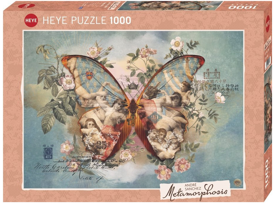 HEYE Puzzle Metamorphosis: Krídla č. I 1000 dielikov