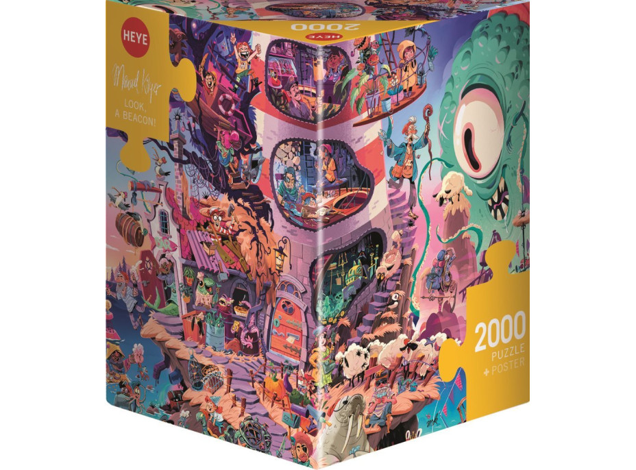 HEYE Puzzle Pozrime, maják! 2000 dielikov