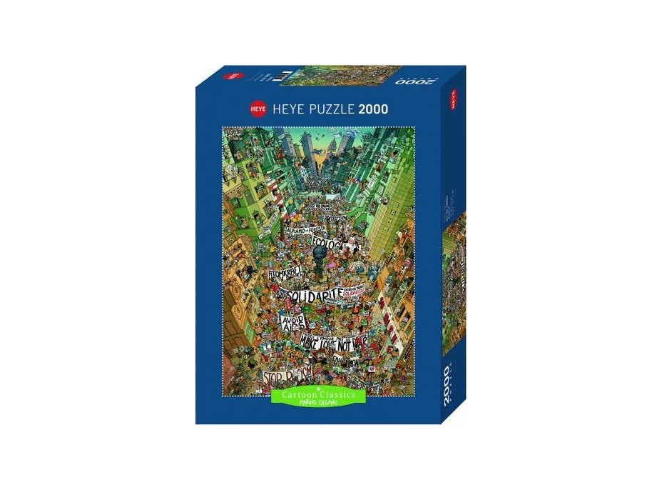 HEYE Puzzle Protest! 2000 dielikov