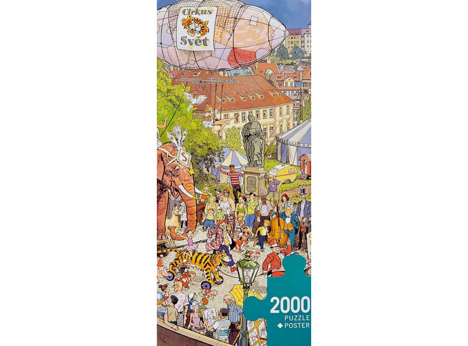 HEYE Puzzle Pouličný sprievod 2000 dielikov