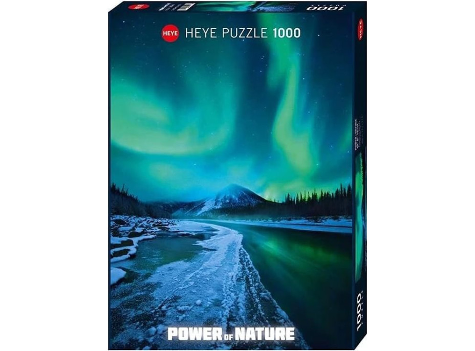 HEYE Puzzle Sila prírody: Polárna žiara 1000 dielikov