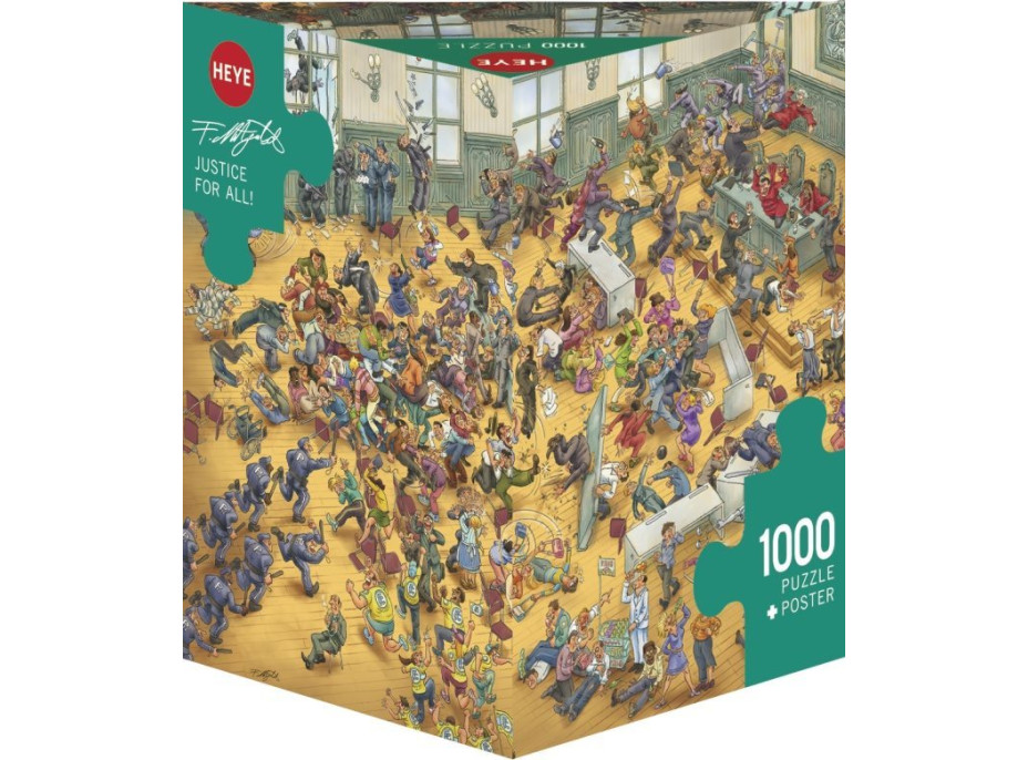 HEYE Puzzle Spravodlivosť pre všetkých! 1000 dielikov