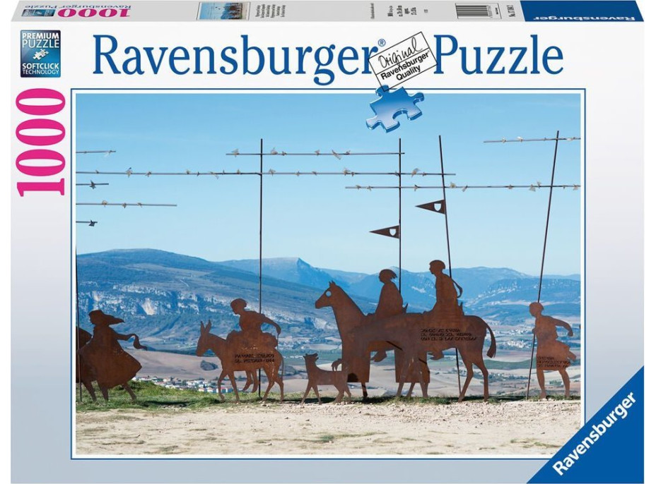 RAVENSBURGER Puzzle Svätojakubská cesta 1000 dielikov