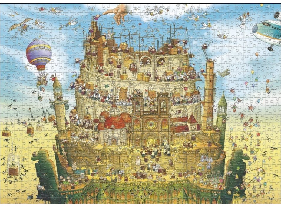 HEYE Puzzle That&#39;s Life: Vysoko 2000 dielikov