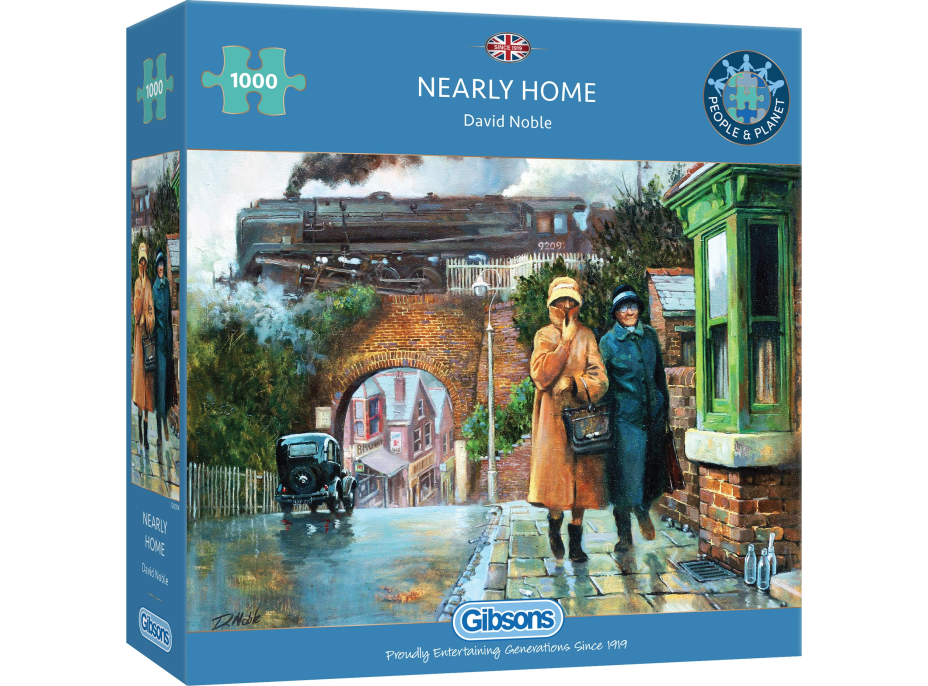 GIBSONS Puzzle Skoro doma 1000 dielikov