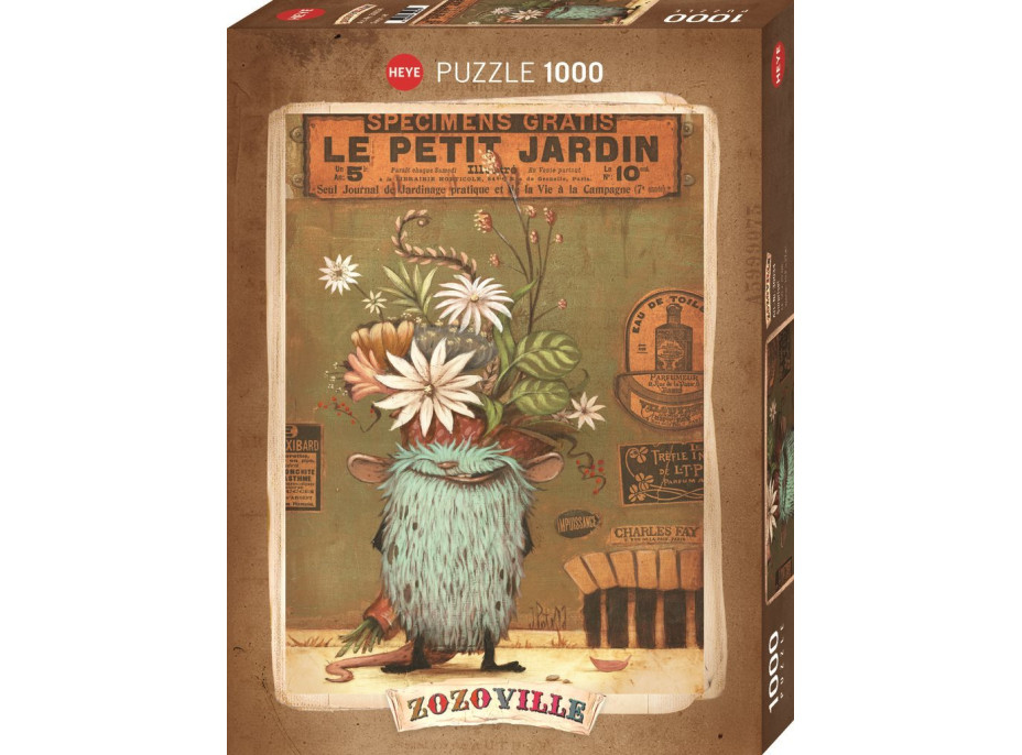 HEYE Puzzle Zozoville: Prekvapenie! 1000 dielikov