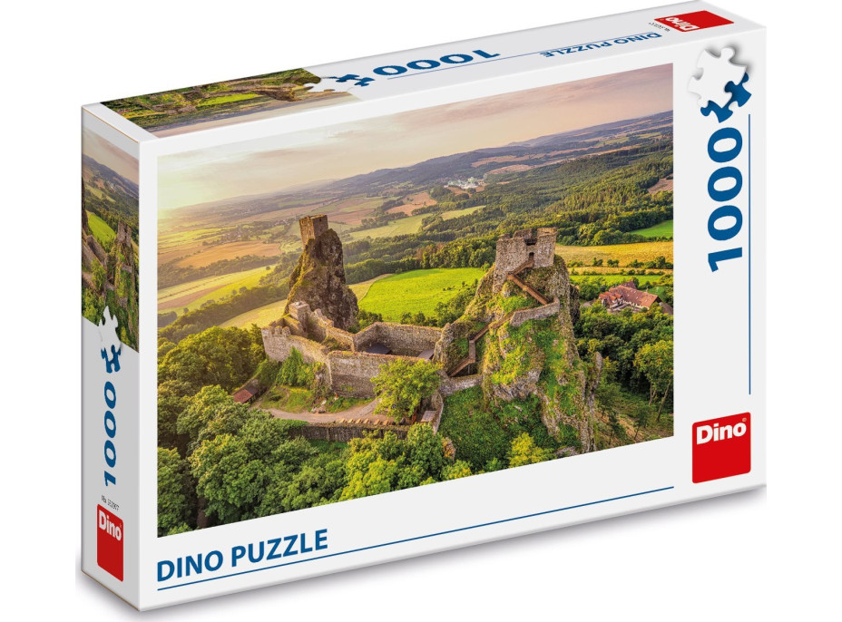 DINO Puzzle Zrúcanina hradu Trosky 1000 dielikov