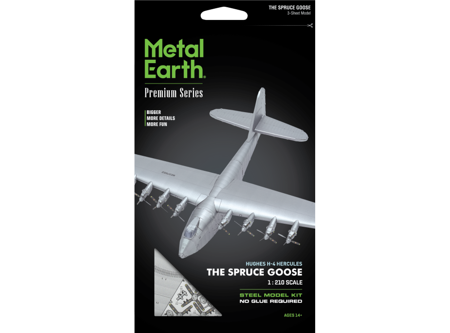 METAL EARTH 3D puzzle Premium Series: Lietadlo Spruce Goose