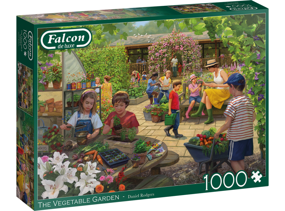 FALCON Puzzle Zeleninová záhrada 1000 dielikov