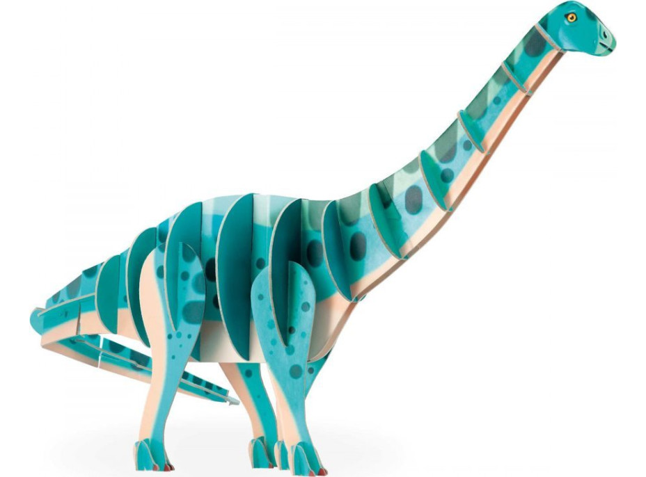 JANOD 3D puzzle Diplodocus 42 dielikov