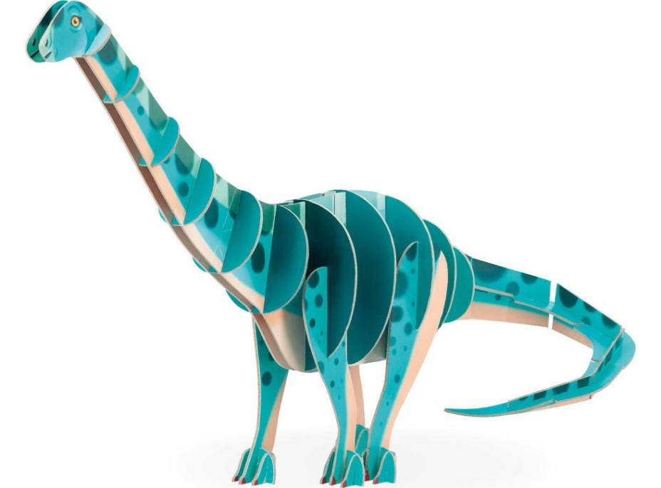 JANOD 3D puzzle Diplodocus 42 dielikov