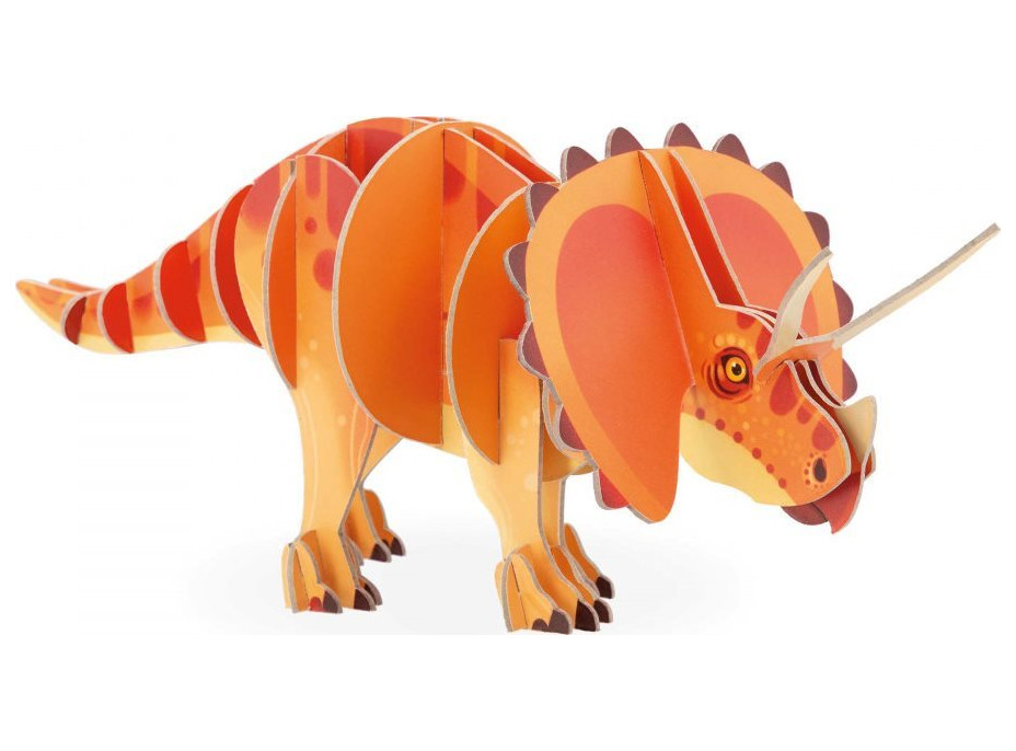 JANOD 3D puzzle Triceratops 32 dielikov