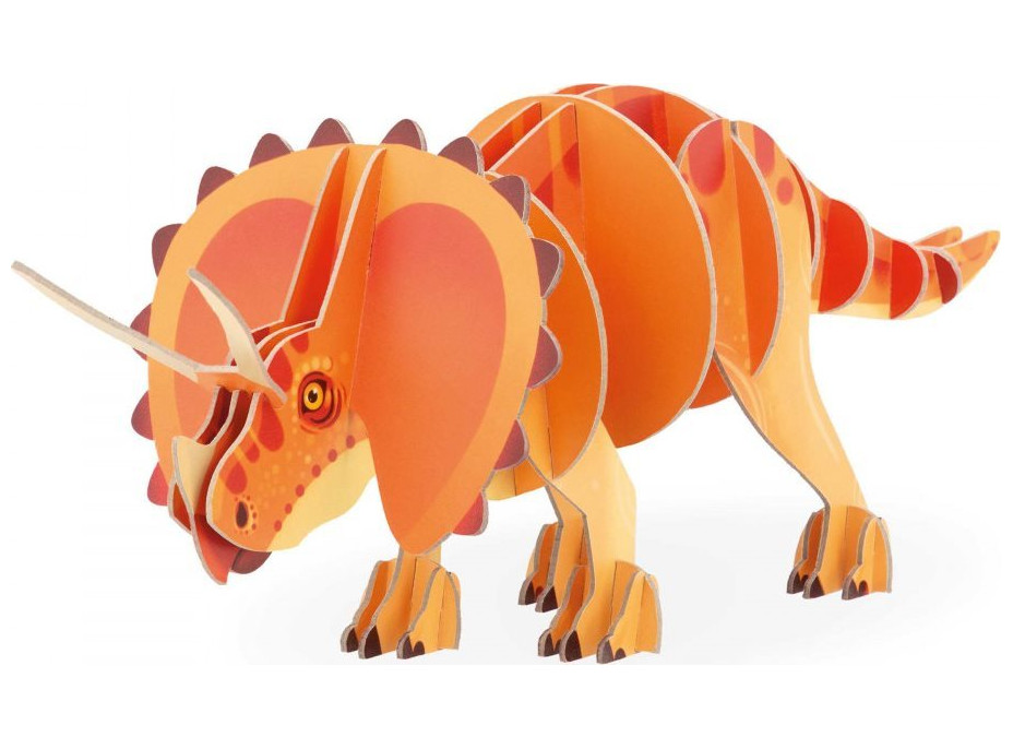 JANOD 3D puzzle Triceratops 32 dielikov