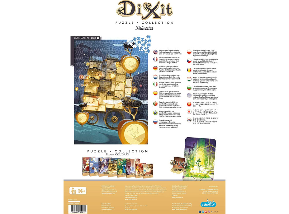 LIBELLUD Puzzle Dixit Collection: Doručenie 1000 dielikov