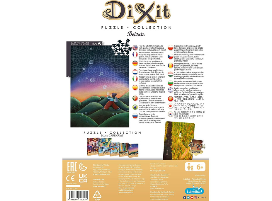 LIBELLUD Puzzle Dixit Collection: Oklika 500 dielikov