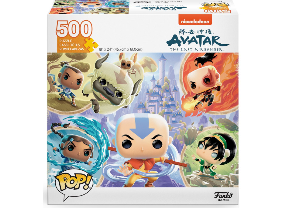 FUNKO GAMES Puzzle POP! Posledný vládca vetra 500 dielikov