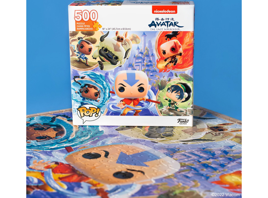 FUNKO GAMES Puzzle POP! Posledný vládca vetra 500 dielikov